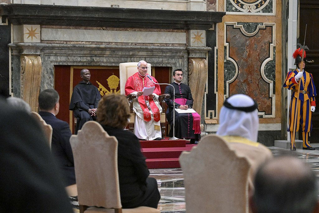 POPE LEO XIV WELCOMES NEW AMBASSADORS