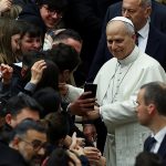 Pope embraces youth of Rome, tells them setting world ablaze requires a burning heart