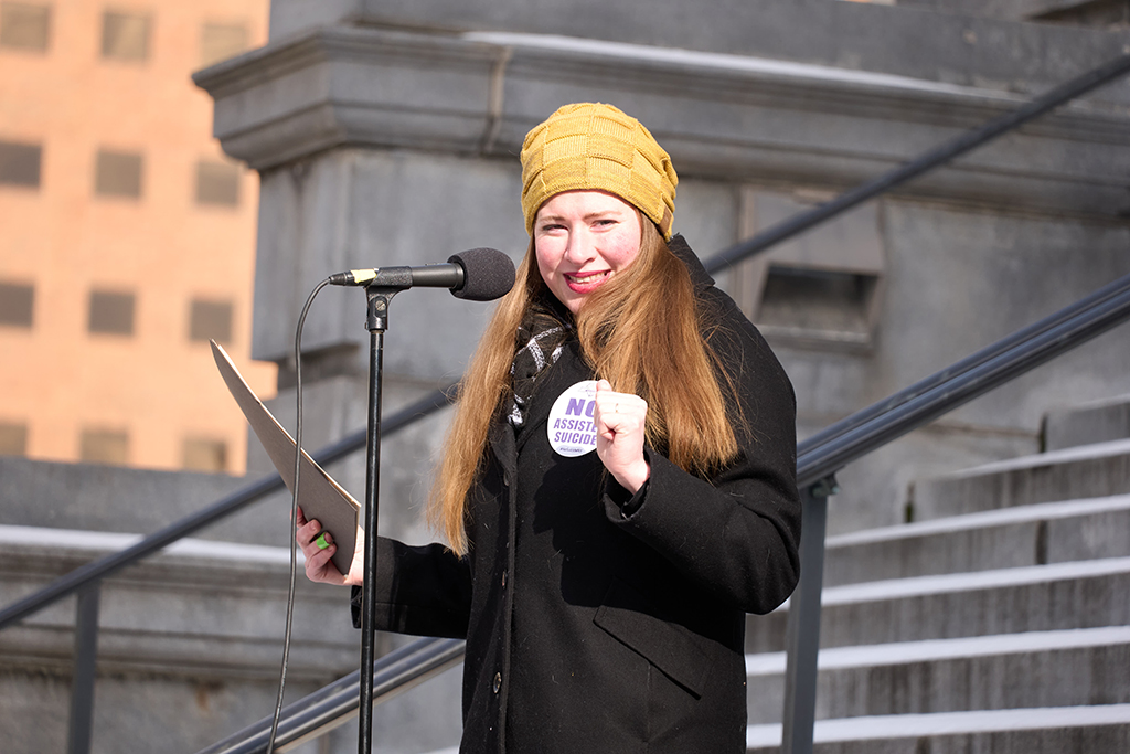 March for Life guest speaker talks legal, moral concerns about MAiD