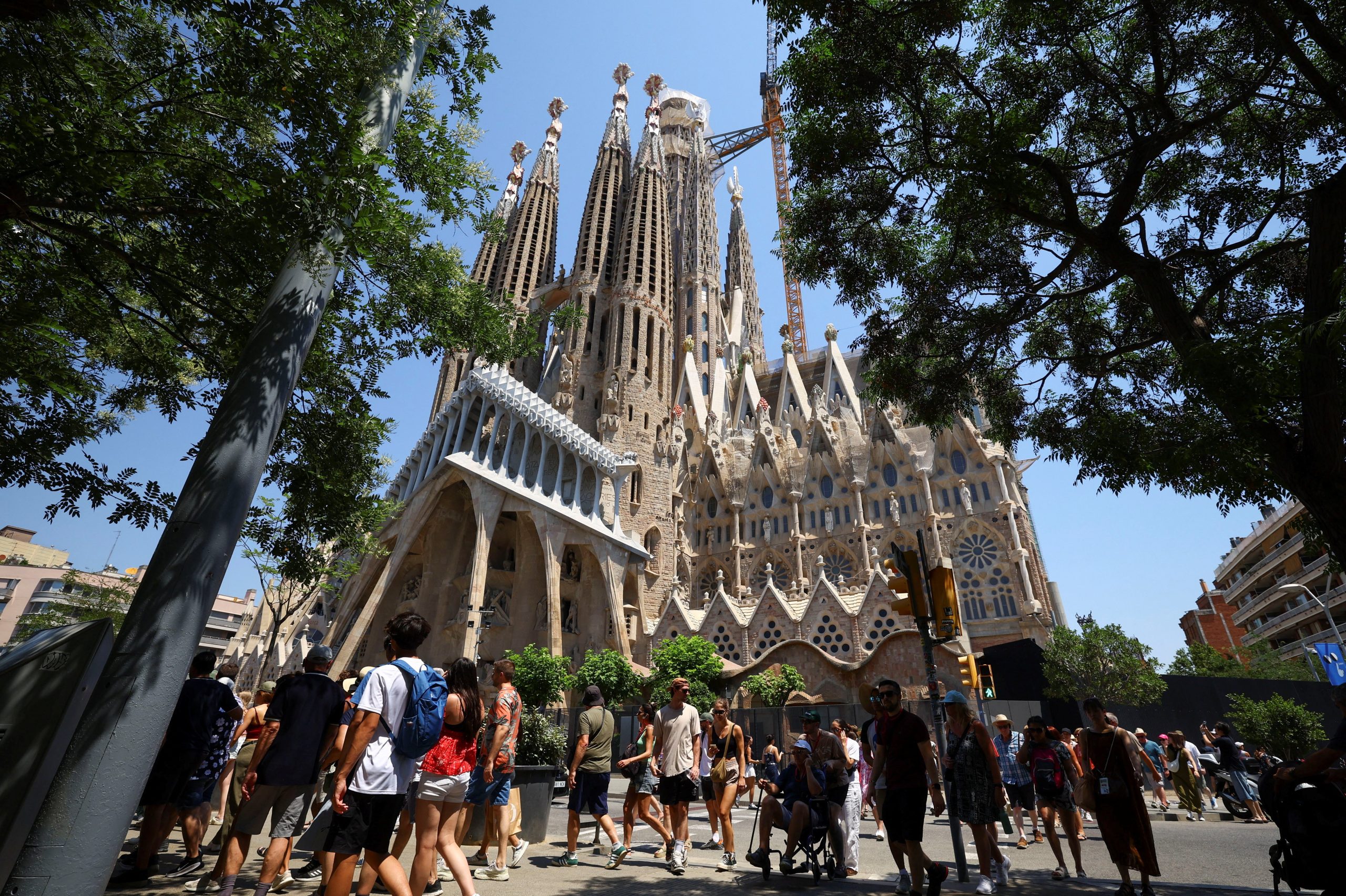 SPAIN SAGRADA FAMILIA BASILICA