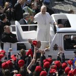 Life must be defended in a world wounded by warfare, pope says