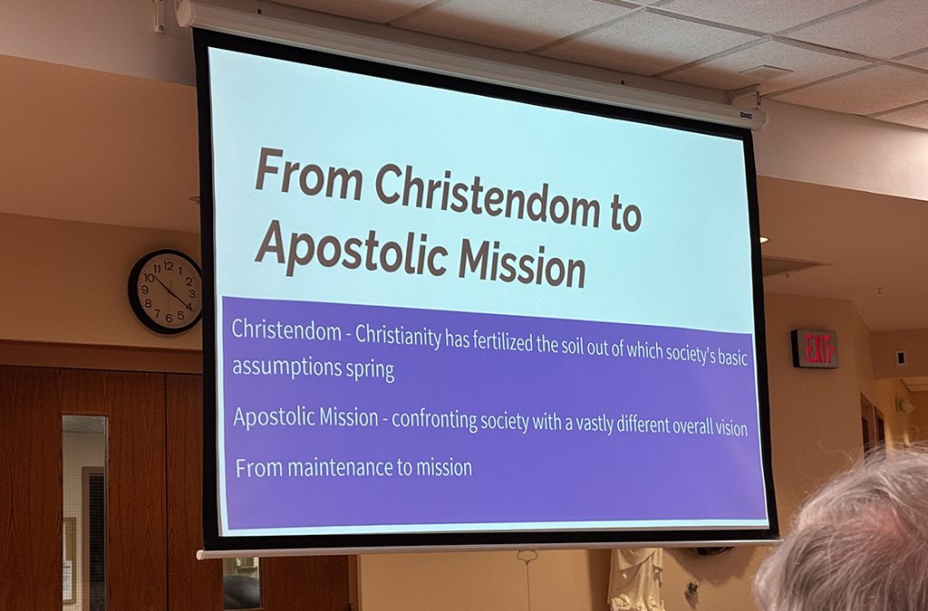 DPC speakers focus on parish renewal, synodality