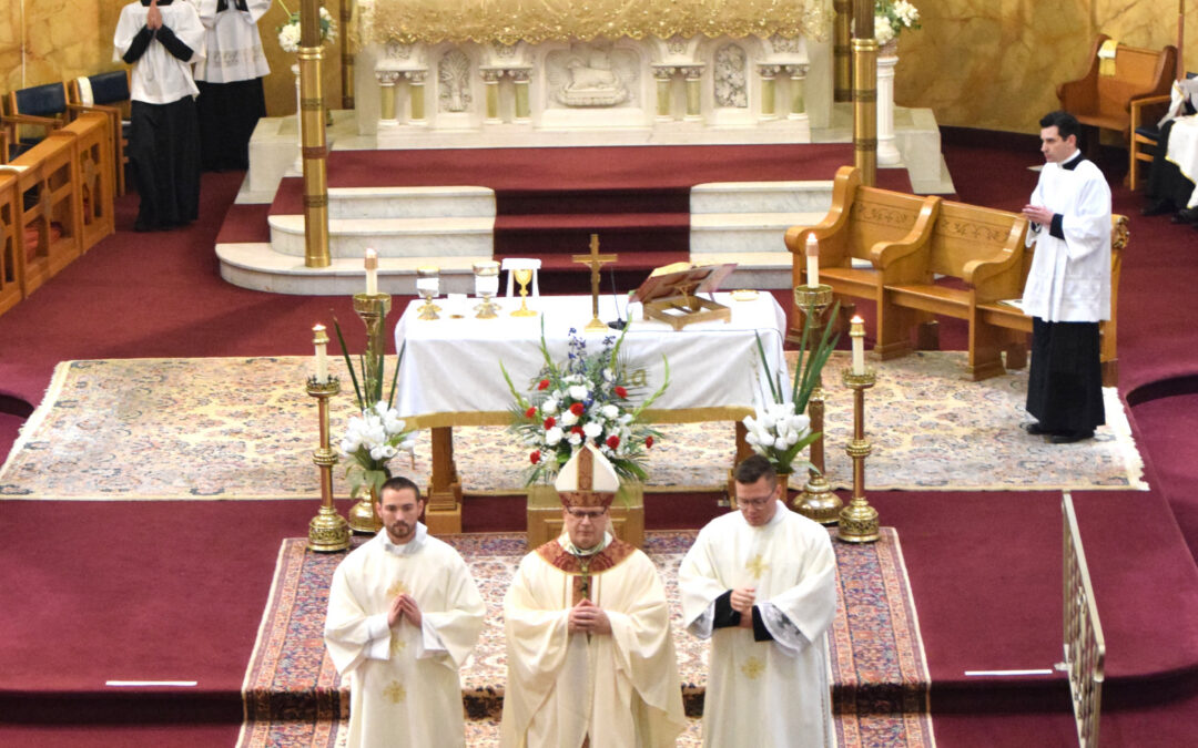 A step closer to the priesthood
