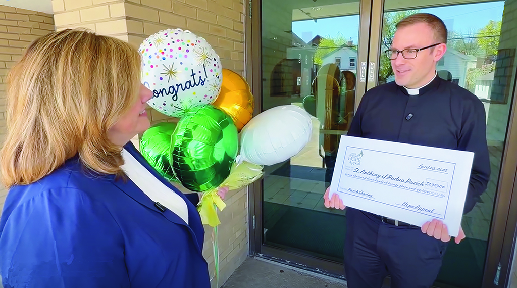 It’s not the Prize Patrol … it’s the HOPE Appeal!