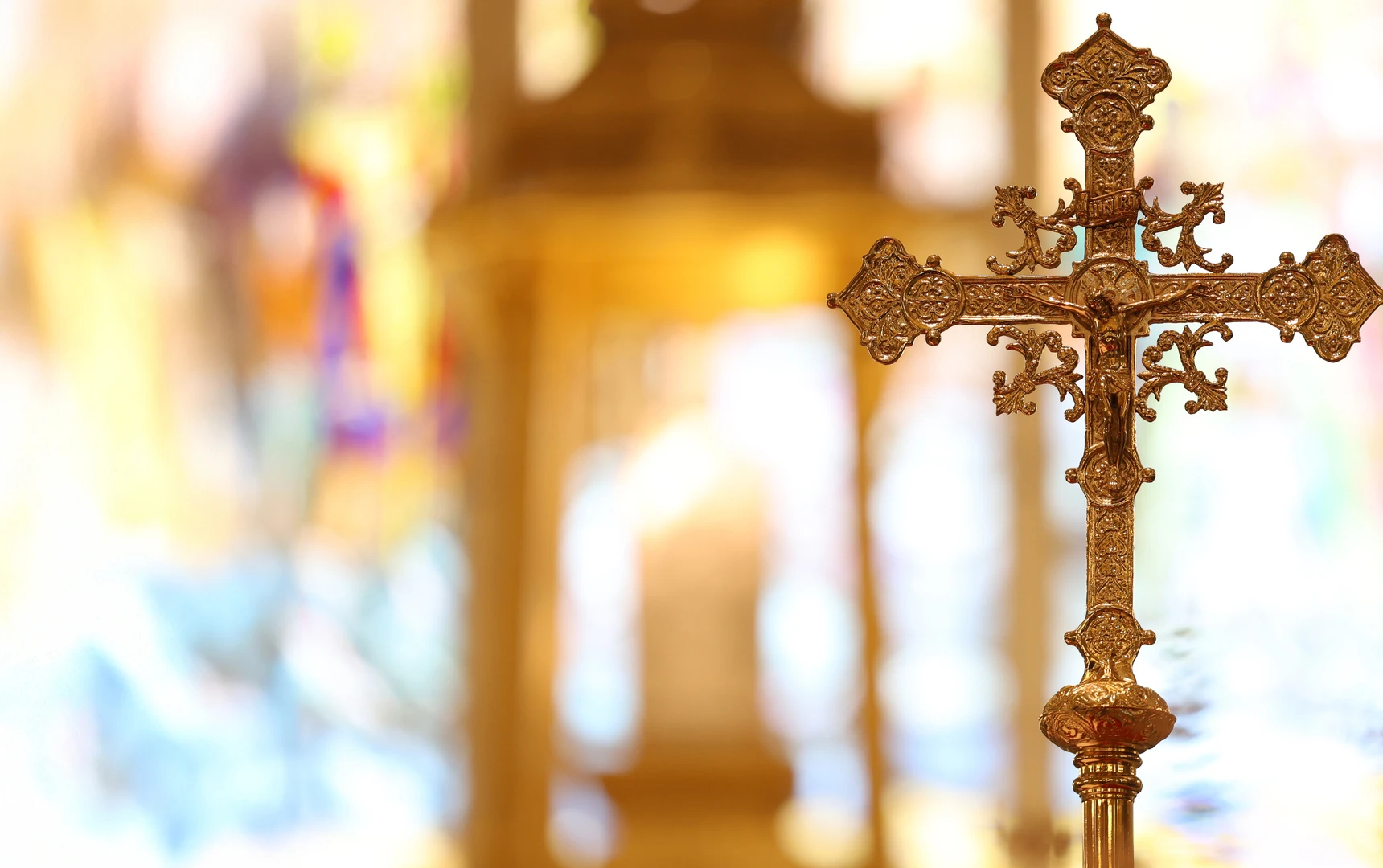 Golden Crucifix
