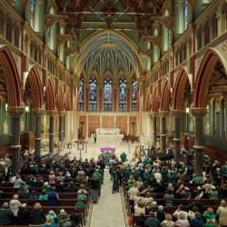 A Mass in honor of St. Patrick’s Day is celebrated March 16, 2019,  at the Cathedral of the
Immaculate Conception in Syracuse. (Sun photo | Chuck Wainwright)